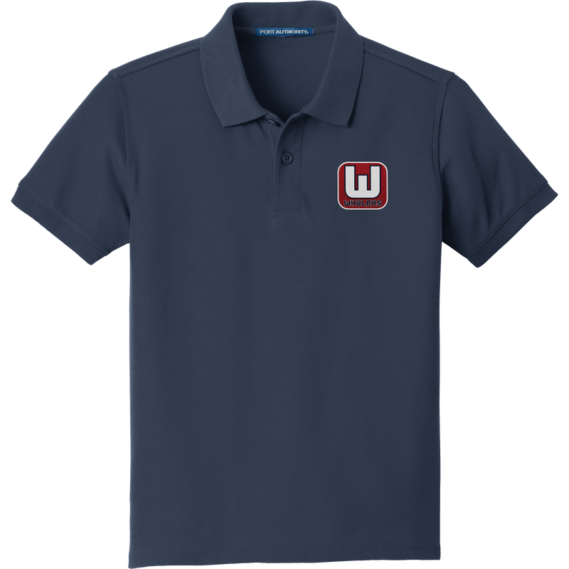 CT Whalers Tier 1 Youth Core Classic Pique Polo