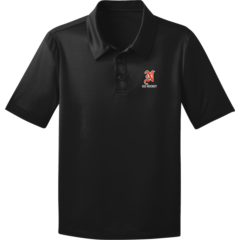Midd North Hockey Youth Silk Touch Performance Polo