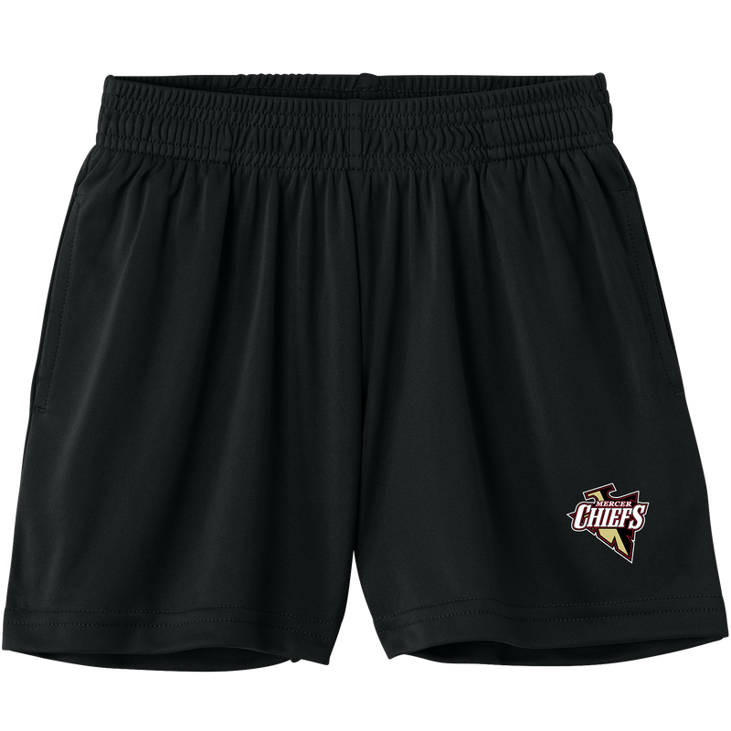 Mercer Chiefs Youth PosiCharge Competitor 5 Inch Pocketed Short