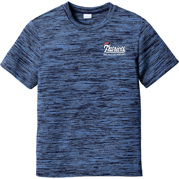 Secaucus Patriots Youth PosiCharge Electric Heather Tee