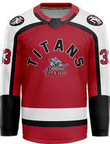 NJ Titans Tier 1 Youth Player Sublimated Jersey